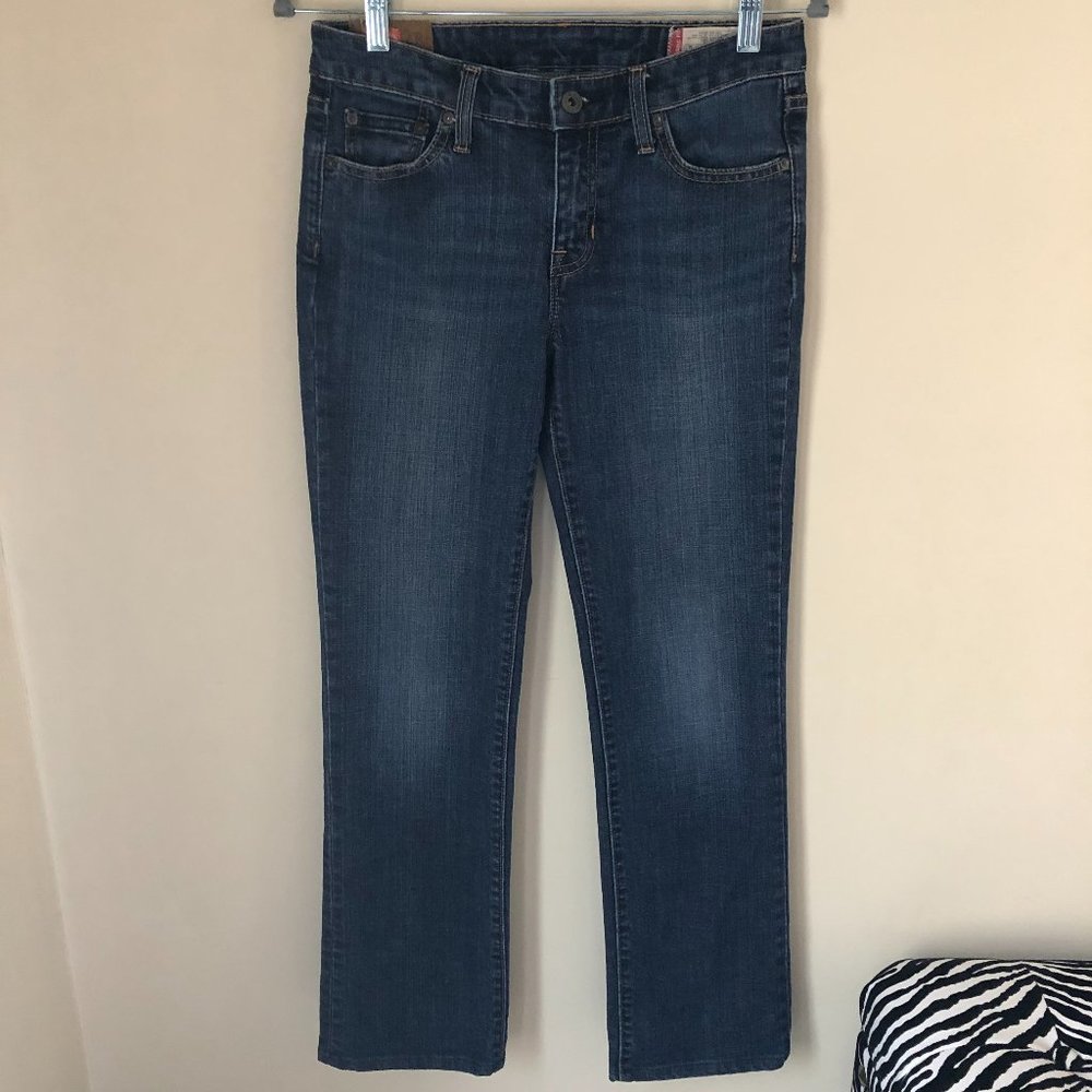 GAP 1969 Women's Classic Fit Denim Straight Jeans Y2K Timeless Western Cowgirl